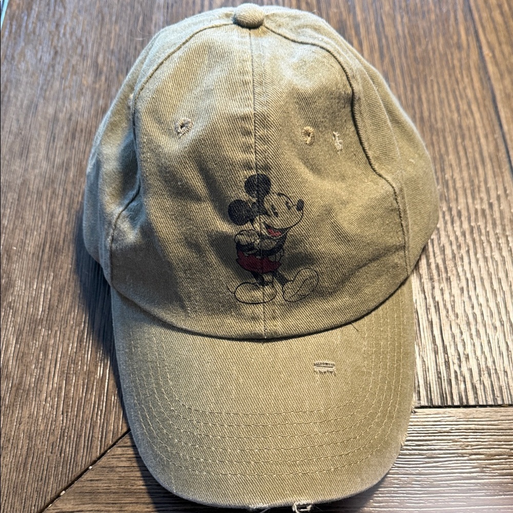 Disney greenish Mickey Mouse Cap